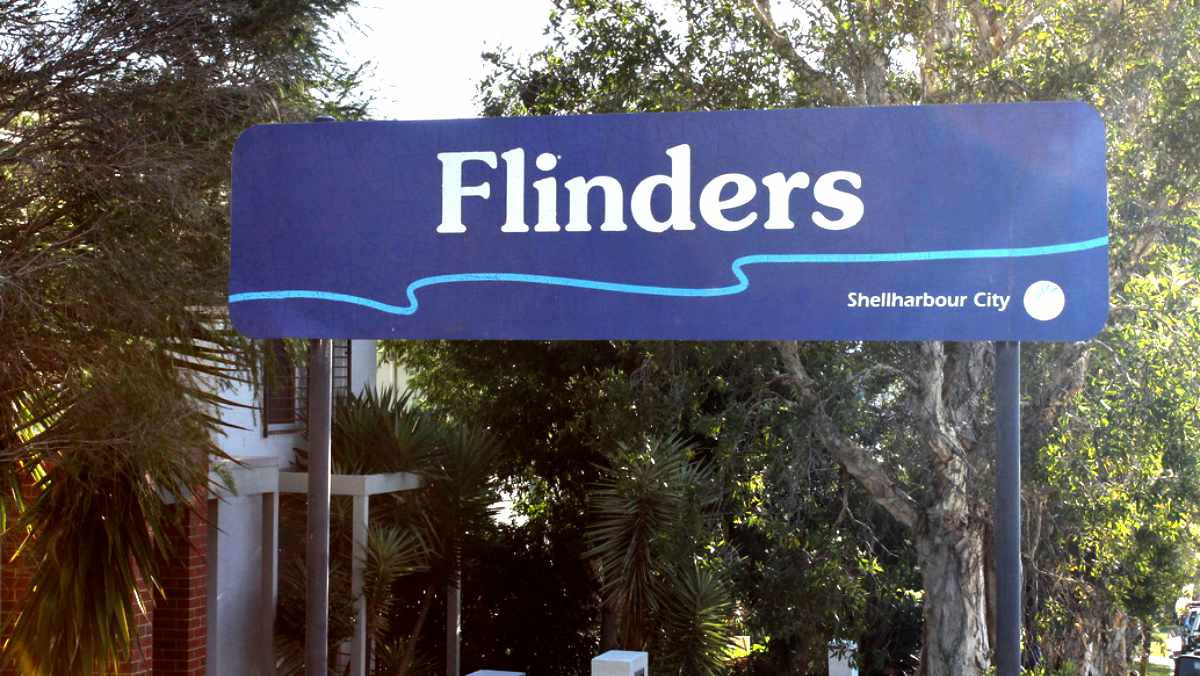 Flinders sign